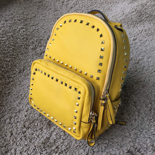 2016SS Valentino ヴァレンティノスーパーコピー　バックパック　大 Yellow！