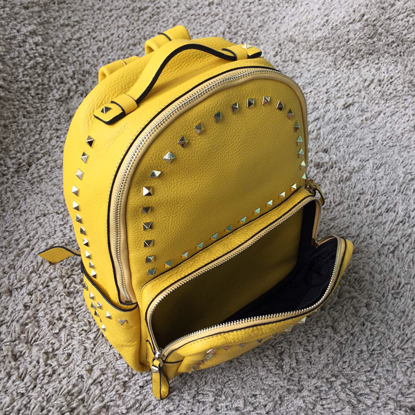 2016SS Valentino ヴァレンティノスーパーコピー　バックパック　大 Yellow！