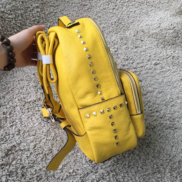 2016SS Valentino ヴァレンティノスーパーコピー　バックパック　大 Yellow！