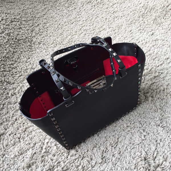 2016AW★Valentino ヴァレンティノスーパーコピー ミニ ロックスタッド 2WAY Rockstud
