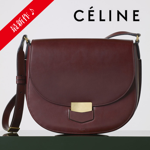新作SALE 大人気 Celine セリーヌスーパーコピー TROTTEURミディアム,Burgundy