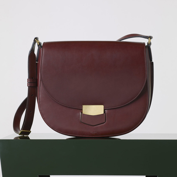 新作SALE 大人気 Celine セリーヌスーパーコピー TROTTEURミディアム,Burgundy