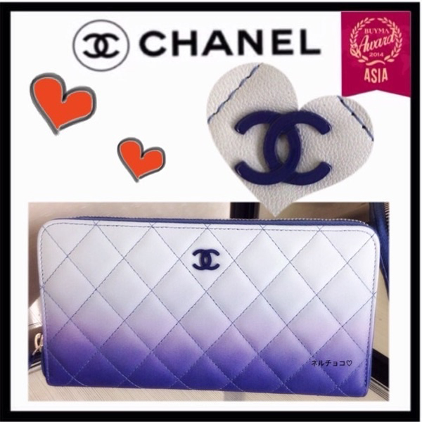 2016春夏新作 Chanel シャネルスーパーコピー《少数入荷 美グラデ 》 Zip Wallet