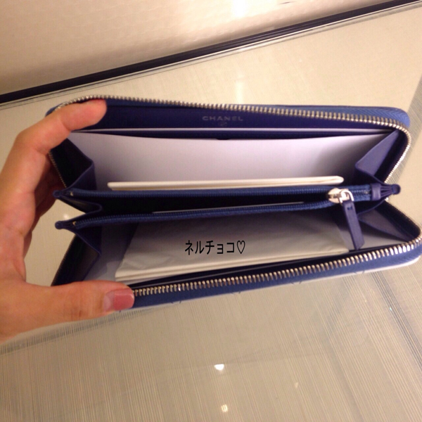 2016春夏新作 Chanel シャネルスーパーコピー《少数入荷 美グラデ 》 Zip Wallet