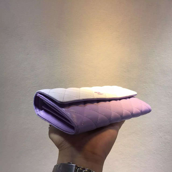 2016春夏新作 Chanel シャネルスーパーコピー《少数入荷 美グラデ 》 Zip Wallet