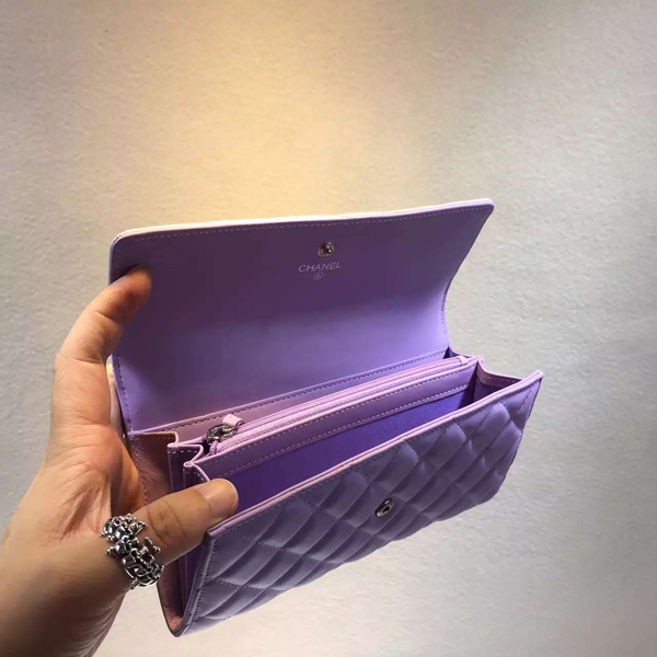 2016春夏新作 Chanel シャネルスーパーコピー《少数入荷 美グラデ 》 Zip Wallet