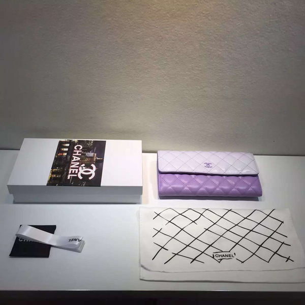 2016春夏新作 Chanel シャネルスーパーコピー《少数入荷 美グラデ 》 Zip Wallet
