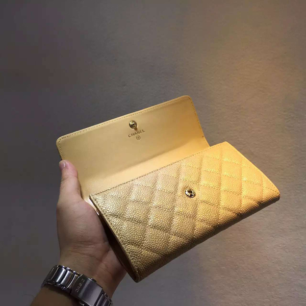 2016春夏新作 Chanel シャネルスーパーコピー《少数入荷 美グラデ 》 Zip Wallet