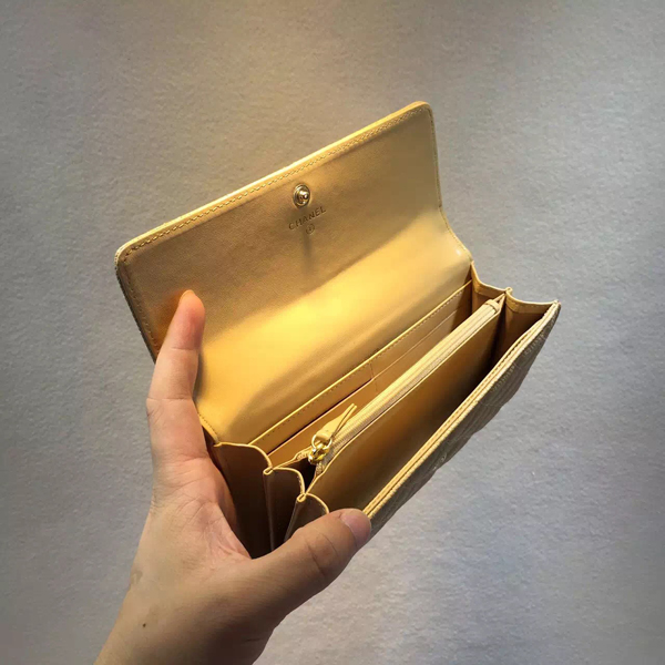 2016春夏新作 Chanel シャネルスーパーコピー《少数入荷 美グラデ 》 Zip Wallet