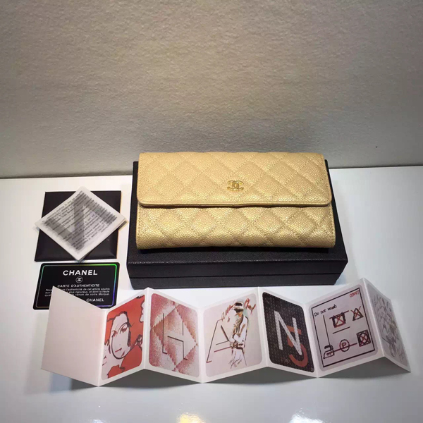 2016春夏新作 Chanel シャネルスーパーコピー《少数入荷 美グラデ 》 Zip Wallet