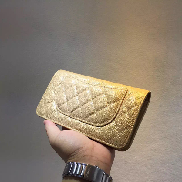 【2016年春夏】Chanel シャネルスーパーコピー  2つ折り長財布