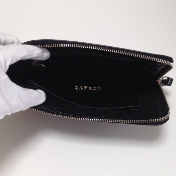 2016最新作 Chanel シャネルスーパーコピー マトラッセライン ラムスキン 二つ折財布  A486089