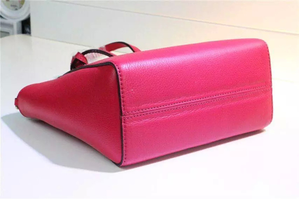 2016☆GUCCI☆グッチスーパーコピー ミニ レザー トップハンドルバッグ ローズ 368827 CAO0G 5535
