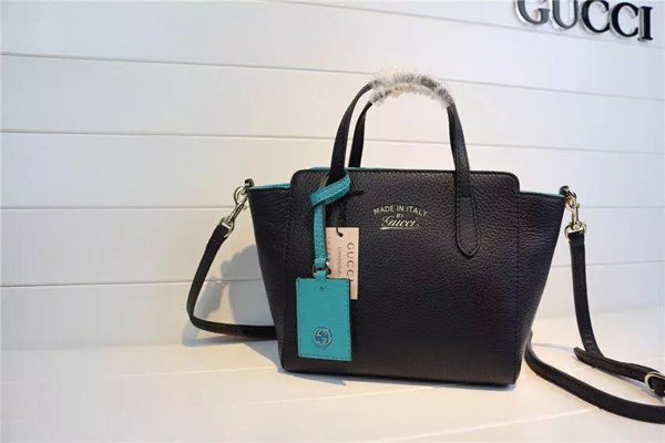 2016AW イチオシ★新作グッチバッグスーパーコピー【 GUCCI 】 swing mini leather top handle bag 368827 CAO0G 1000