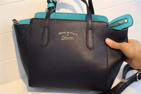 2016AW イチオシ★新作グッチバッグスーパーコピー【 GUCCI 】 swing mini leather top handle bag 368827 CAO0G 1000