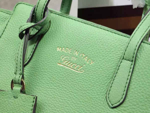 イチオシ★2016新作【 GUCCI 】グッチスーパーコピー swing mini leather top handle bag green