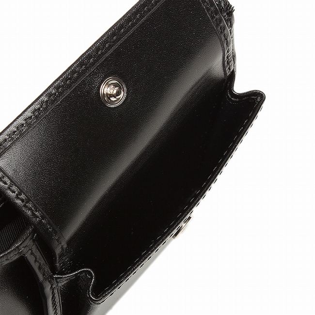 グッチ GUCCI 224122 FU49N 1000 インプリメ 2つ折財布 ブラック