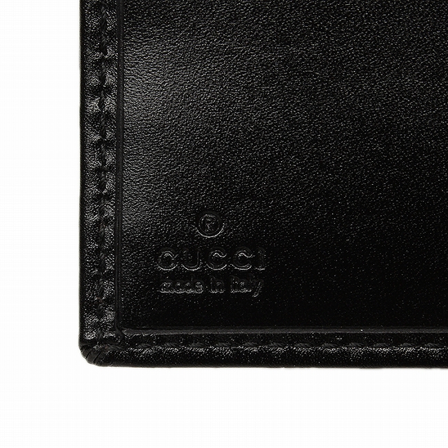 グッチ GUCCI 224122 FU49N 1000 インプリメ 2つ折財布 ブラック