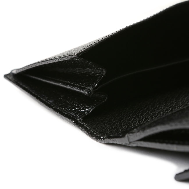 GUCCI グッチ 112715 F40IR 1000 GGキャンバス METAL BAR メタルバー 長財布 ブラック/ブラック