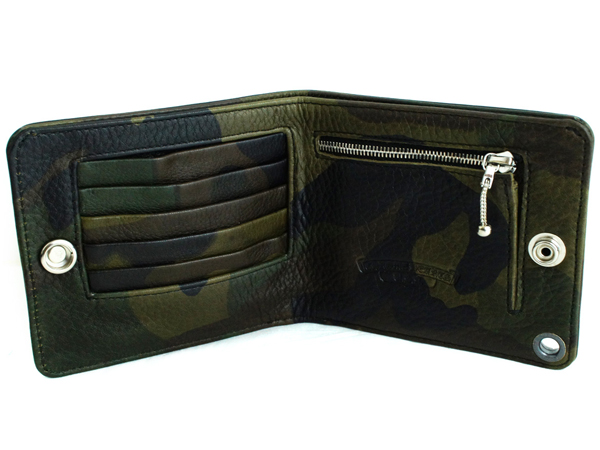 CHROME HEARTS クロムハーツ レア財布 1スナップウォレット カモ Chromehearts 046