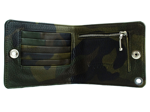 CHROME HEARTS クロムハーツ レア財布 1スナップウォレット カモ Chromehearts 046