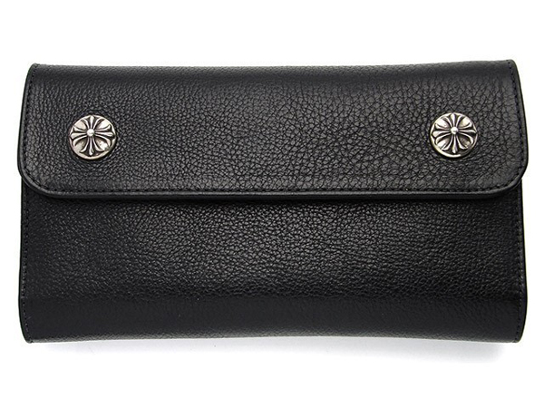 安心の国内発送★クロムハーツ★ウェーブウォレット Chromehearts 048