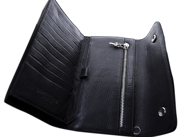 安心の国内発送★クロムハーツ★ウェーブウォレット Chromehearts 048