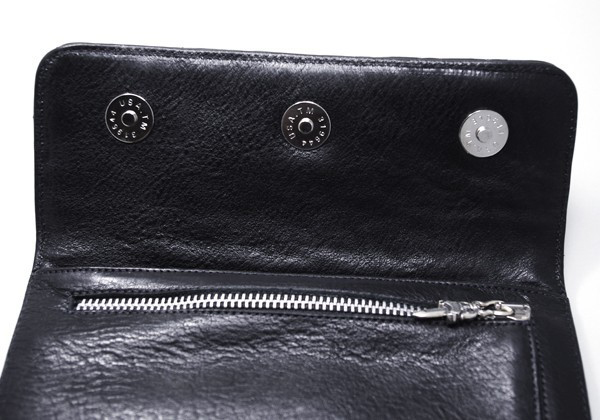 国内発送★クロムハーツ★#4　ウェーブキルティングウォレット Chromehearts51