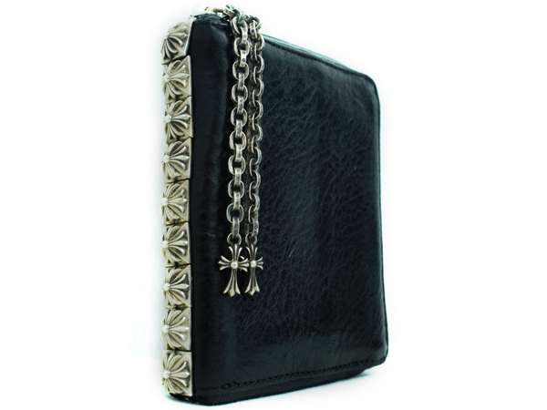 【CHROME HEARTS】クロムハーツ 財布 コピー 3サイドジップ ウォレット Chromehearts55