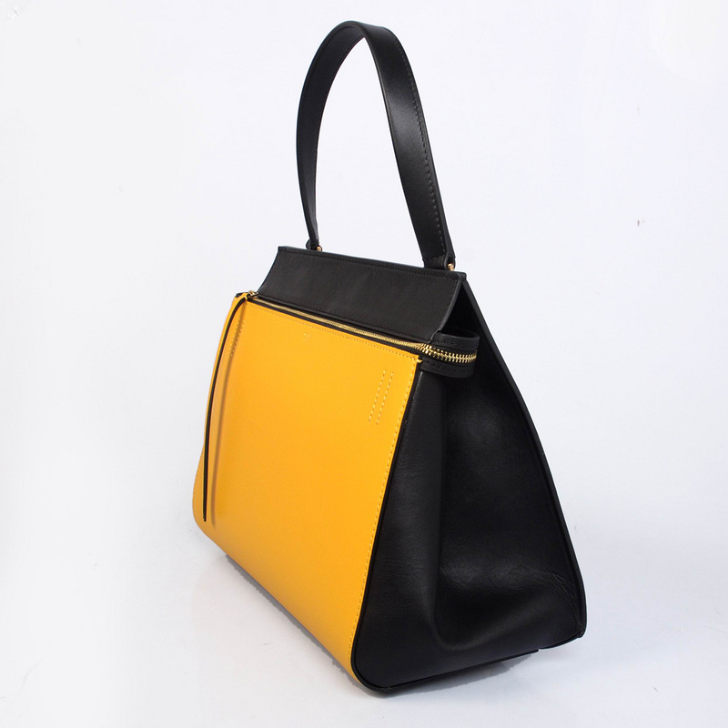セリーヌコピー CELINE バック新作 エッジ / キャンバス （ブラック）172612TEC.38NO