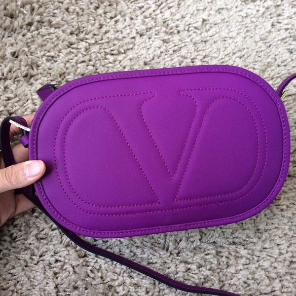 2016SS★Valentino ヴァレンティノスーパーコピークロスボディバッグ Purple 人気復刻モデル IW2B0844 VIT N52