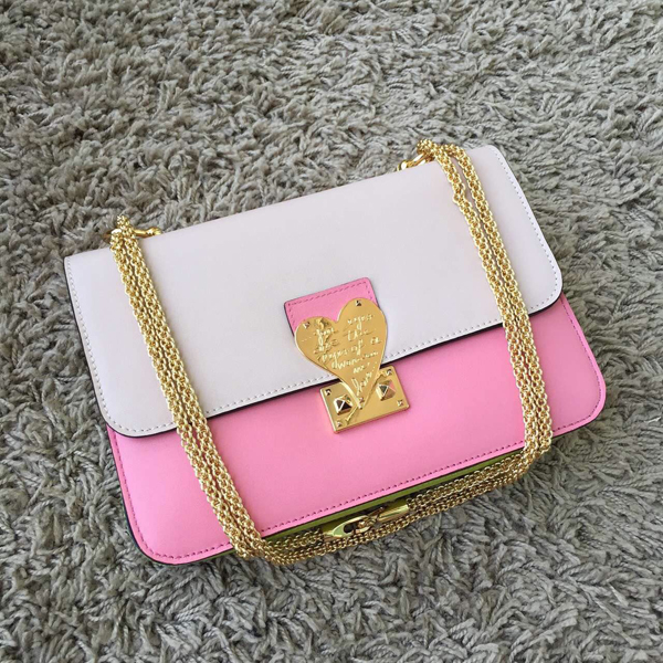 2016AW セレブ愛用者多数☆Valentino ヴァレンティノスーパーコピー☆ colorful
 L'Amour Leather Shoulder Bag