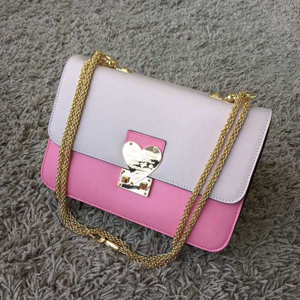 2016AW セレブ愛用者多数☆Valentino ヴァレンティノスーパーコピー☆ colorful
 L'Amour Leather Shoulder Bag