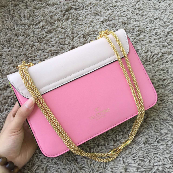 2016AW セレブ愛用者多数☆Valentino ヴァレンティノスーパーコピー☆ colorful
 L'Amour Leather Shoulder Bag