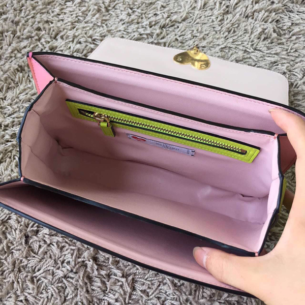 2016AW セレブ愛用者多数☆Valentino ヴァレンティノスーパーコピー☆ colorful
 L'Amour Leather Shoulder Bag