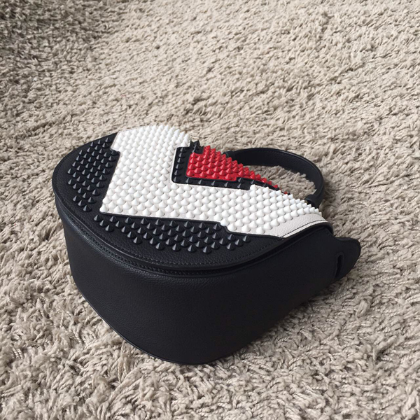 2016新作 Christian Louboutin クリスチャン ルブタンコピーたエレガントキュート Panettone Degradeスパイクバッグ Multi-Color
