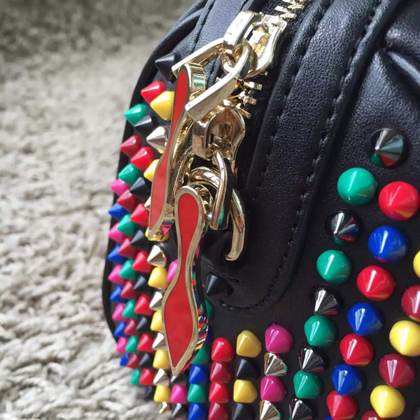 2016AW Christian Louboutin クリスチャン ルブタンコピーたエレガントキュート Panettone Degradeスパイクバッグ