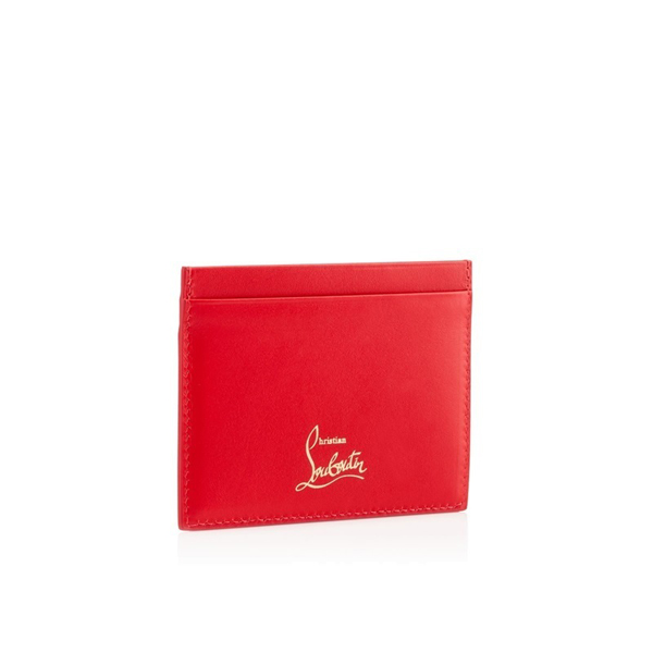 2016秋冬新作 Christian Louboutin クリスチャン ルブタン財布スーパーコピー カードホルダー Kios コラゾンレッド