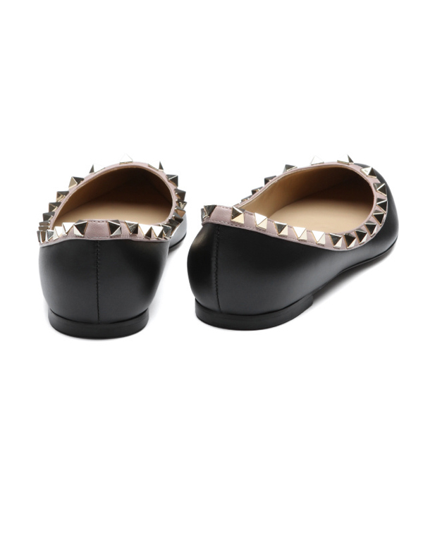 2016AW Valentino ヴァレンティノスーパーコピー ポインテッドトゥ バレエシューズ