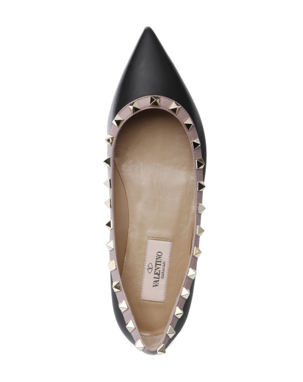 2016AW Valentino ヴァレンティノスーパーコピー ポインテッドトゥ バレエシューズ