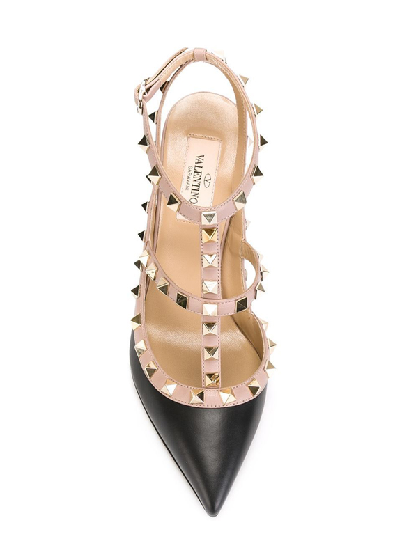 2016SS 【Valentino ヴァレンティノスーパーコピー】16AW【新着!!】Rockstudパンプス/ブラック