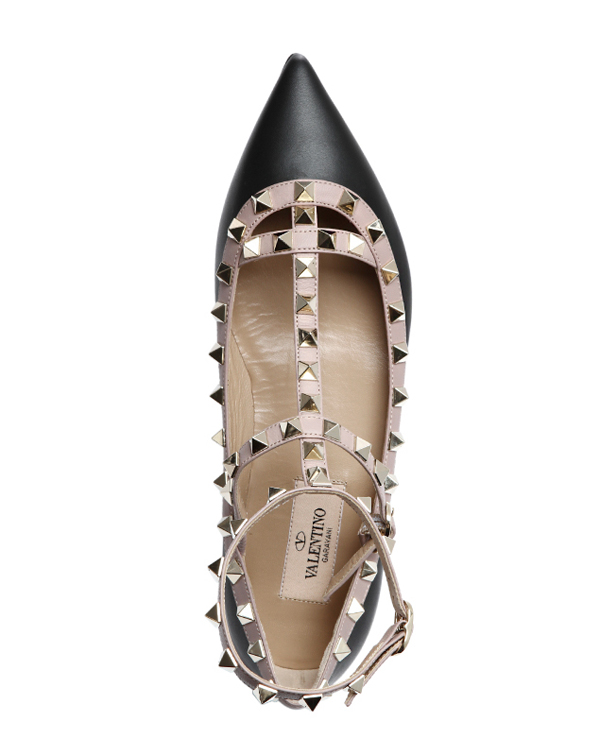 2016SS Valentino ヴァレンティノスーパーコピー(ヴァレンティノ) ポインテッドトゥ バレエシューズ