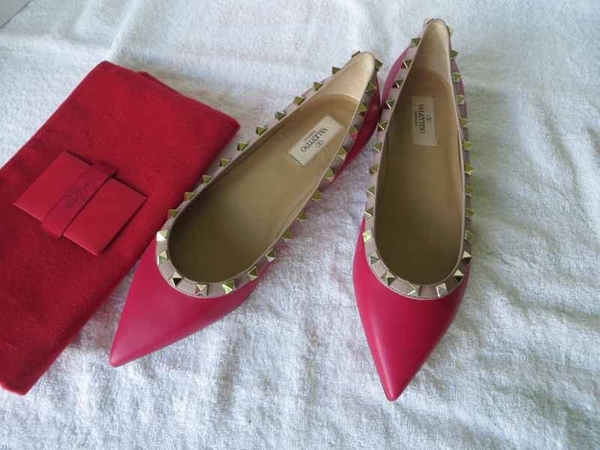 2016新作 ★Valentino ヴァレンティノスーパーコピー GARAVANI★ROCKSTUD FLATスタッズフラット