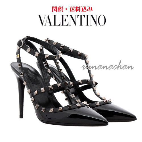 2016最新！Valentino ヴァレンティノスーパーコピー★ROCKSTUD パンプス★