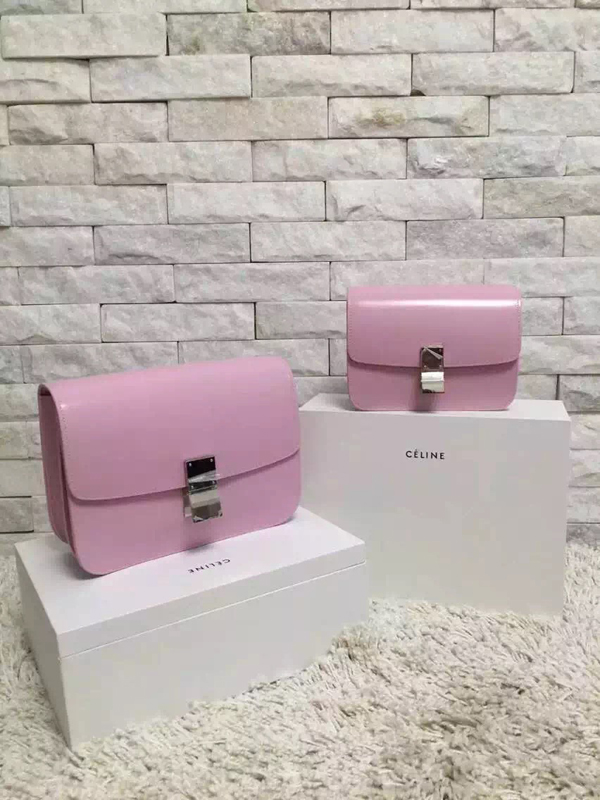 2016SS最新作 CELINE セリーヌ コピー☆CELINE セリーヌ コピー☆Classic Box Pink