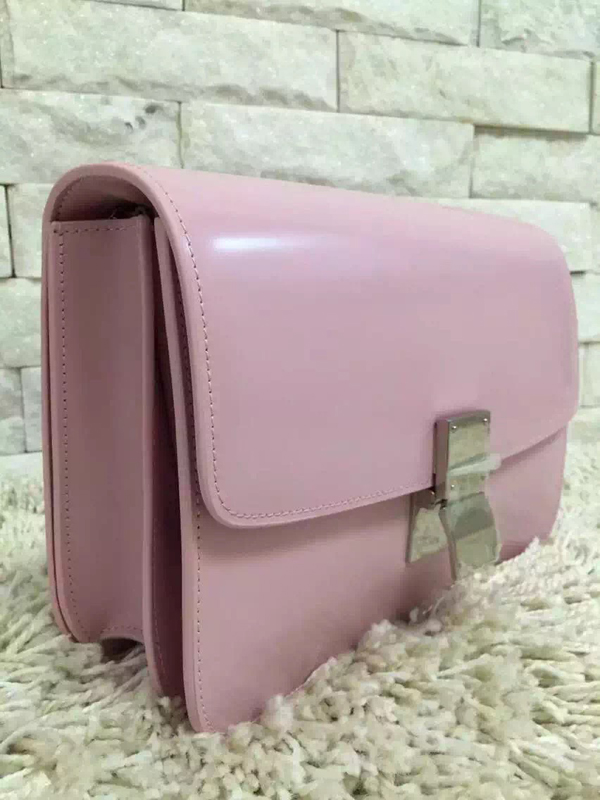 2016SS最新作 CELINE セリーヌ コピー☆CELINE セリーヌ コピー☆Classic Box Pink