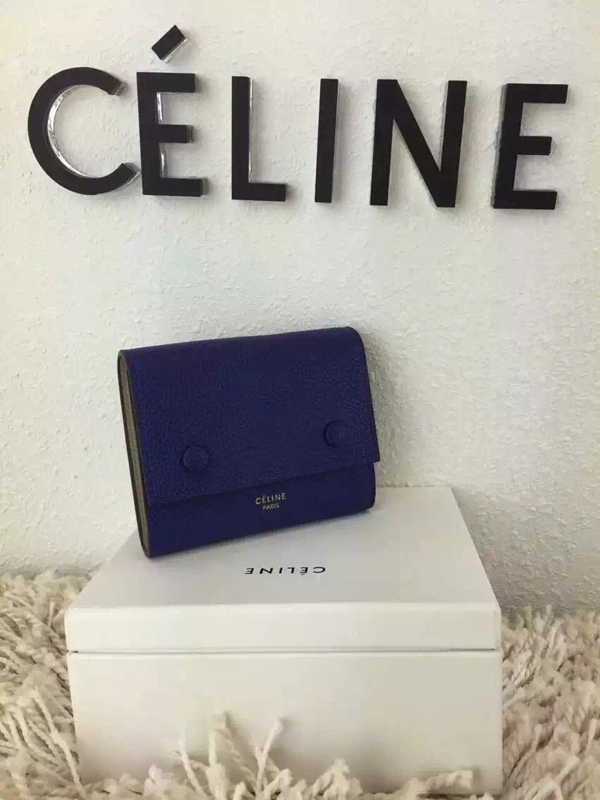 2016SS最新作★CELINE セリーヌ コピー★スモール折りたたみ財布★アンターティック 07AN