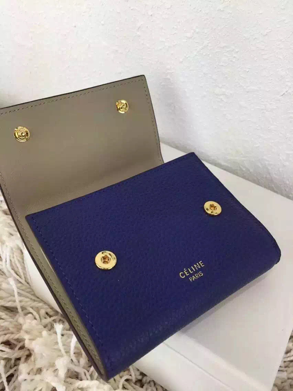2016SS最新作★CELINE セリーヌ コピー★スモール折りたたみ財布★アンターティック 07AN