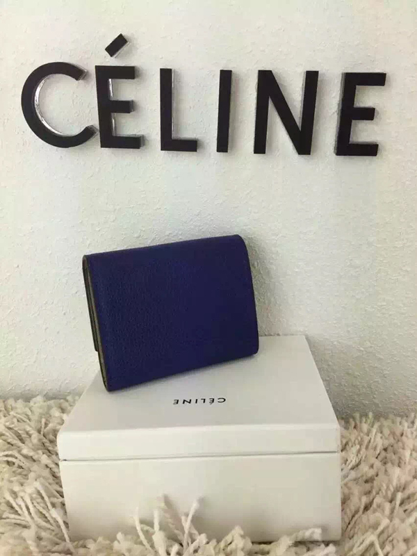 2016SS最新作★CELINE セリーヌ コピー★スモール折りたたみ財布★アンターティック 07AN