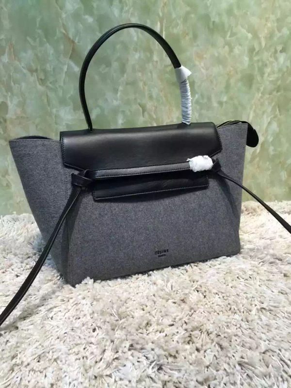 2016秋冬新作 CELINE セリーヌ コピー MINI BELT BAG★ダークトープ★